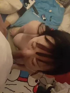 大奶女爱口